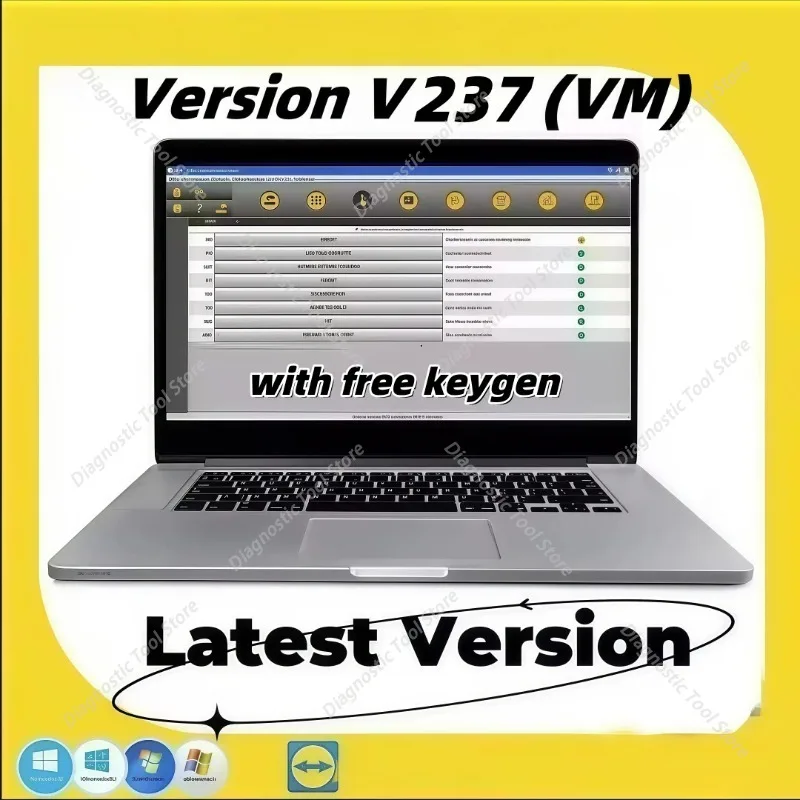 Фото Новейший диагностический инструмент Can Clip V237 SW V215 V212 V209 V220 для Renault, Reprog V191, Dialogys V4.72, Automot №1