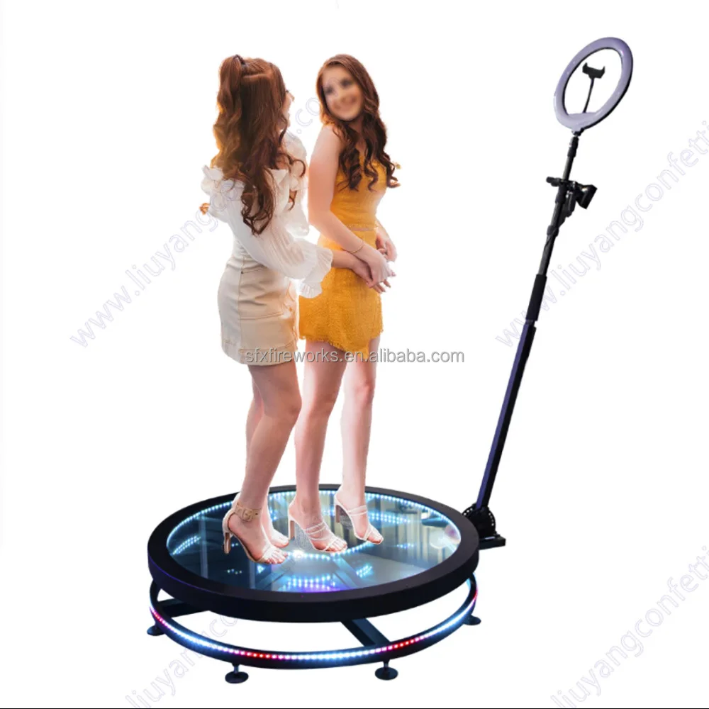 

Selfie magic 360 degree platform ipad photobooth video booth 360 photo booth vending machine