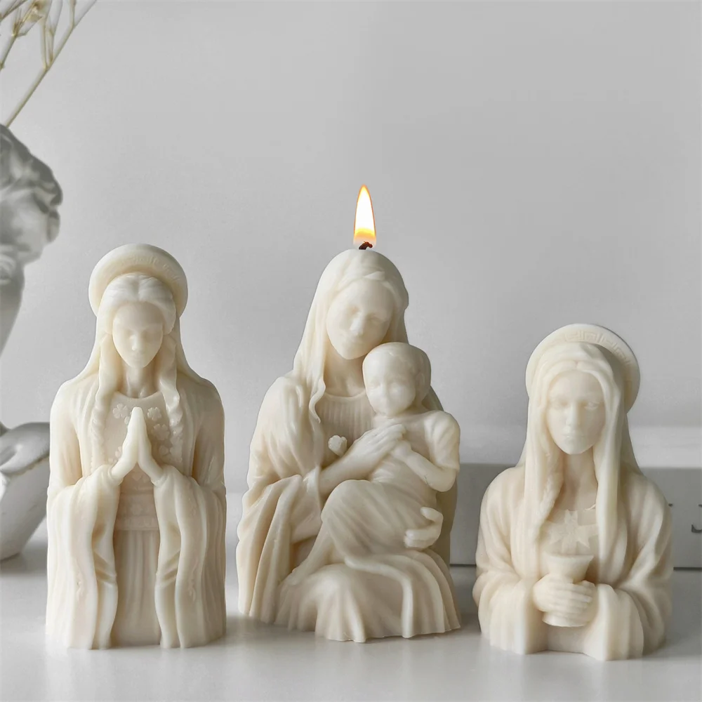 Высококачественная статуя богини декоративная легкосъемная силиконовая