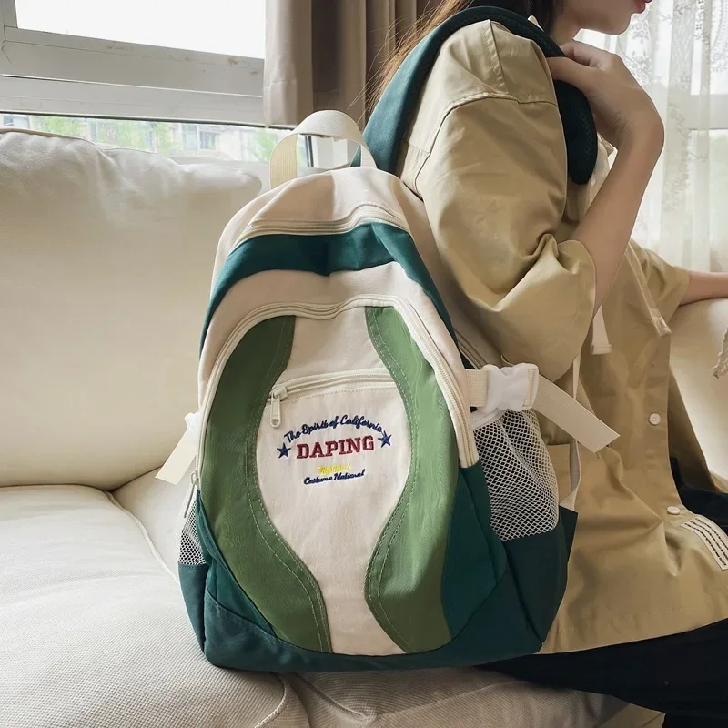 Школьные ранцы для женщин модные рюкзаки унисекс ноутбука вместительная сумка