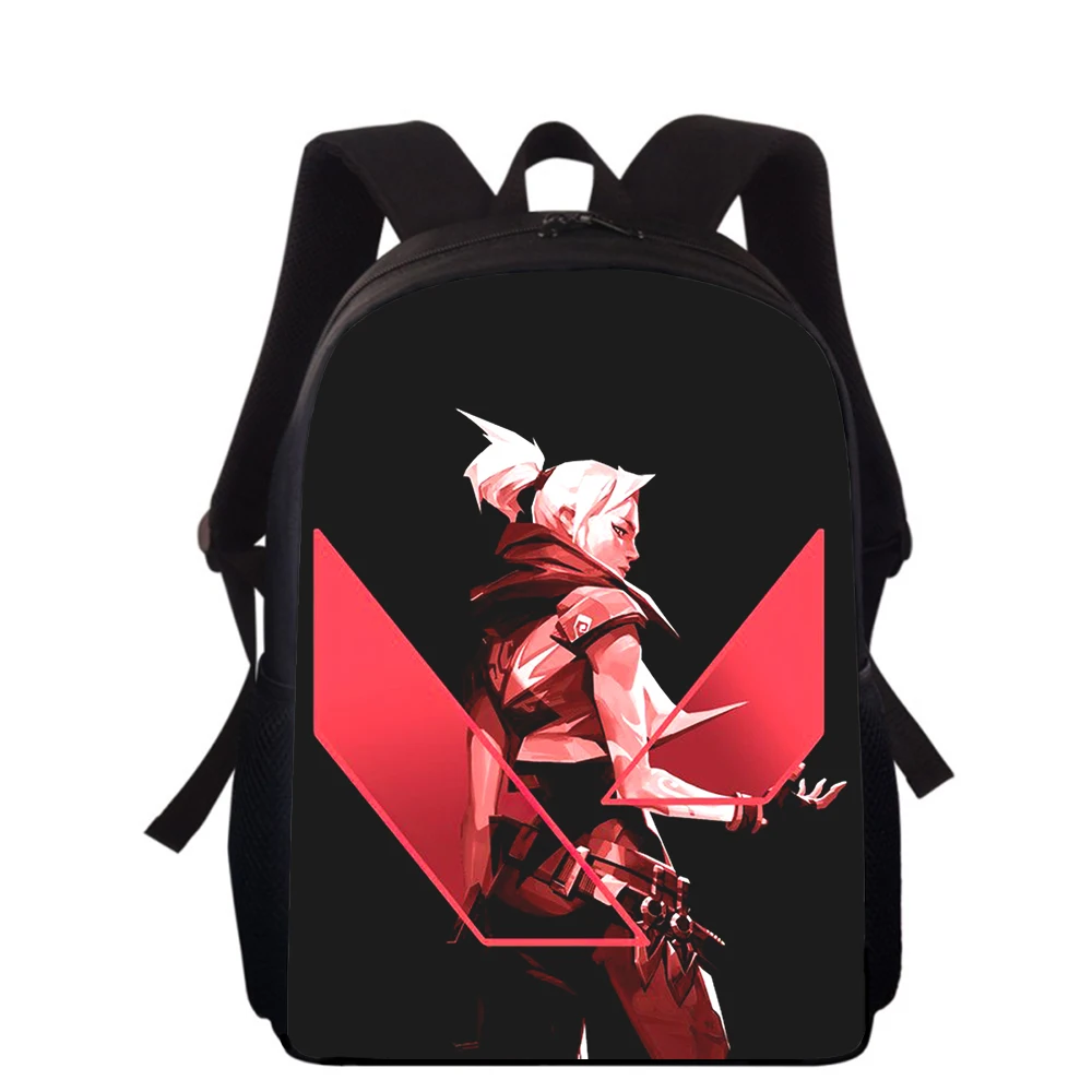 Shooting game Valorant 15” 3D Print Kids Backpack Primary School Bags for Boys Girls Back Pack Students School Book Bags