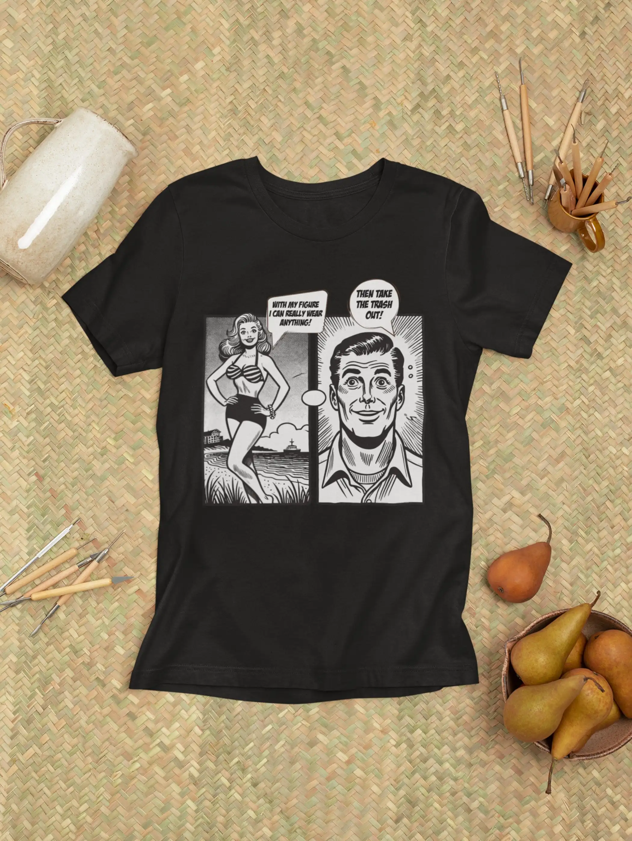 Юмористическая комиксная футболка забавное художественное украшение для фаната