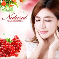 1pcs red pomegranate fresh moisturizing facial essence deeply nourishes refreshing oil control face sreum shrink pores skin care