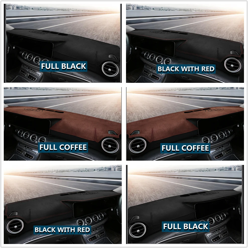 Автомобильные аксессуары замшевый кожаный коврик для приборной панели чехлы