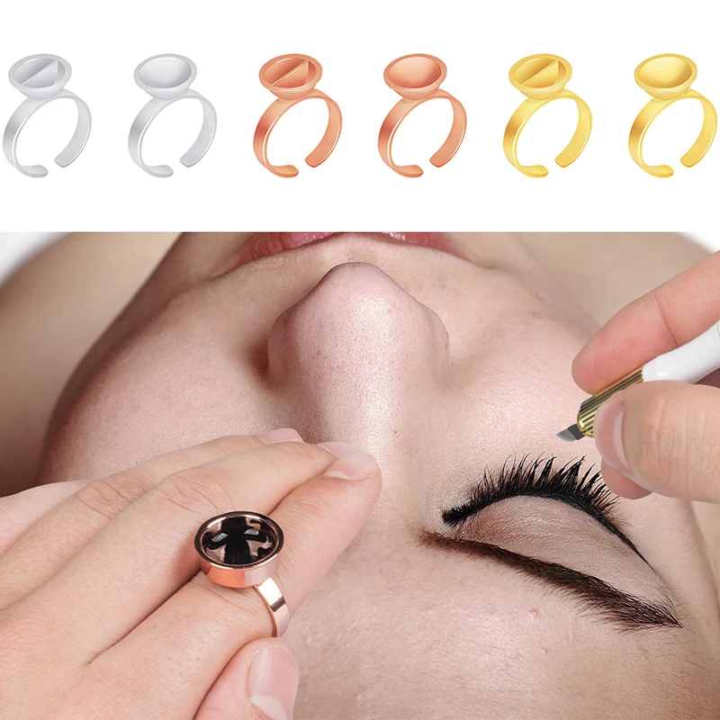 1 шт. многоразовый металлический пигментный стакан для микроблейдинга поддон с