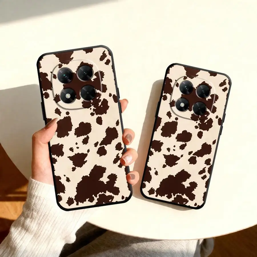 Фото Чехол с коровьим принтом для Xiaomi Redmi Note 15 Pro 14 12S 9 13 12 10 8 11 11S 9T №2