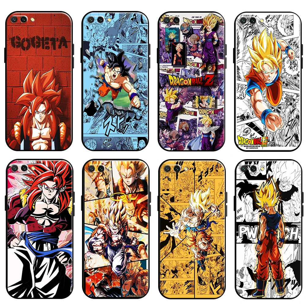 

Dragon Ball Comics For Huawei Honor 10 10i 9 9A Honor 10X 9X Lite Pro Phone Case Back Coque Liquid Silicon TPU Carcasa