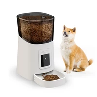 smart feeder pet video 1080p video wifi automatic pet feeder hairy dog automatic feeder