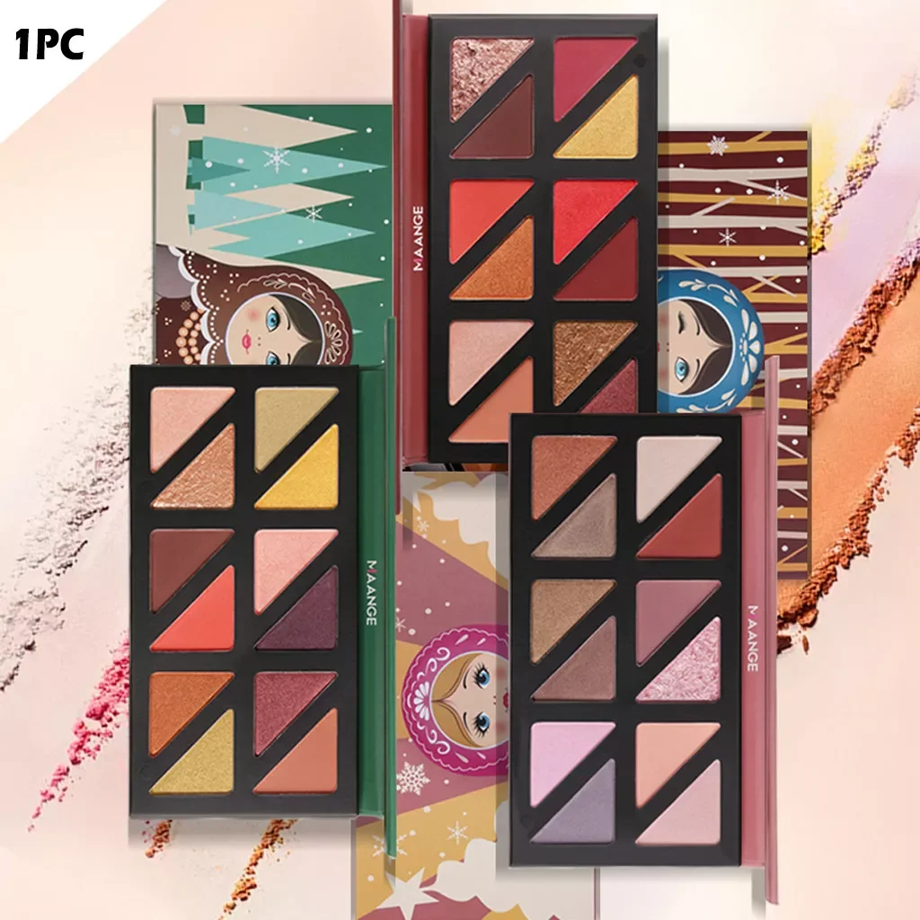

NEW2023 Eyeshadow Matte Earth Color Pumpkin Lazy Girl Net red Nude Makeup 12 Colors Eyeshadow pallete glitter Makeup pallete D31