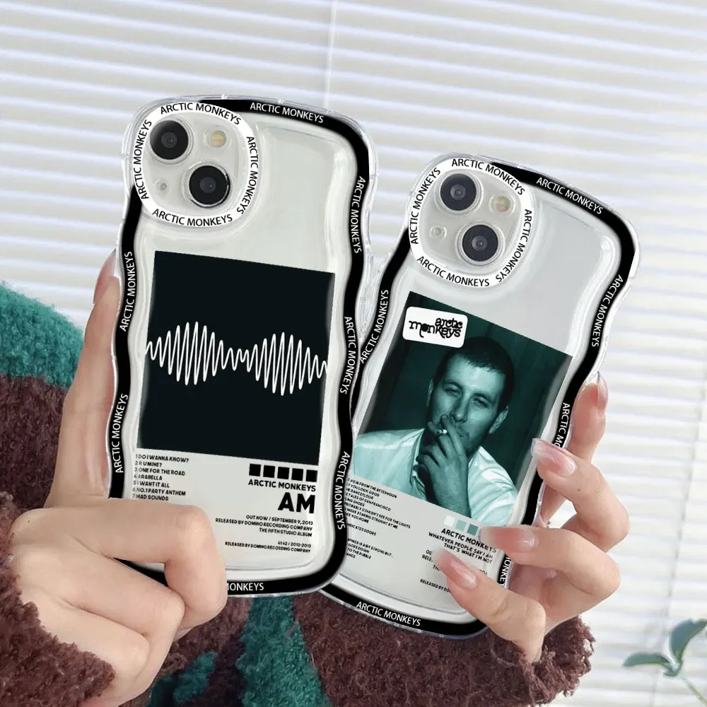 Модный чехол для телефона Arctic monkey IPhone 12 13 Mini 14 Pro MAX XS XR 7X8 Plus SE2 прозрачные мягкие