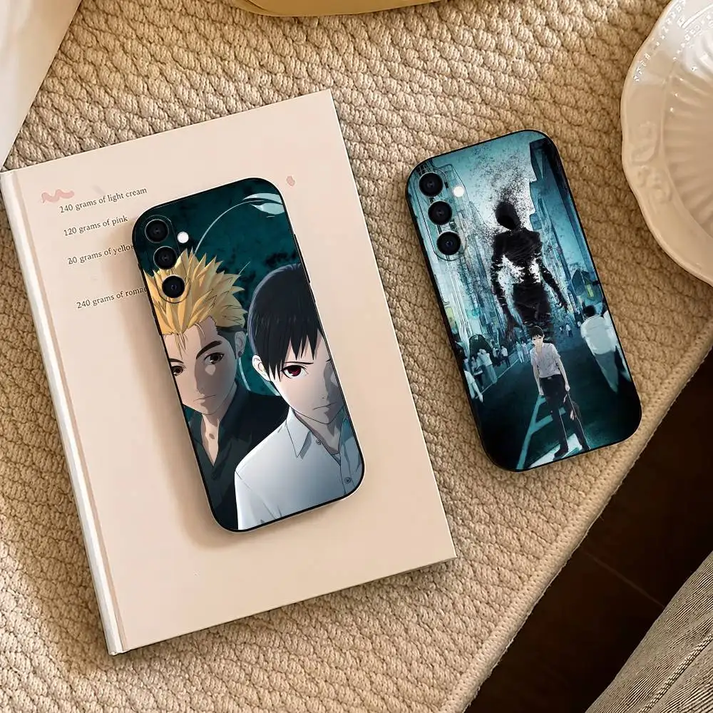 Фото Чехол для телефона Anime Superpower Kei A-Ajin для Samsung A73 20,21s,22,31,32,52,53,72, мягкий черный корпус №1