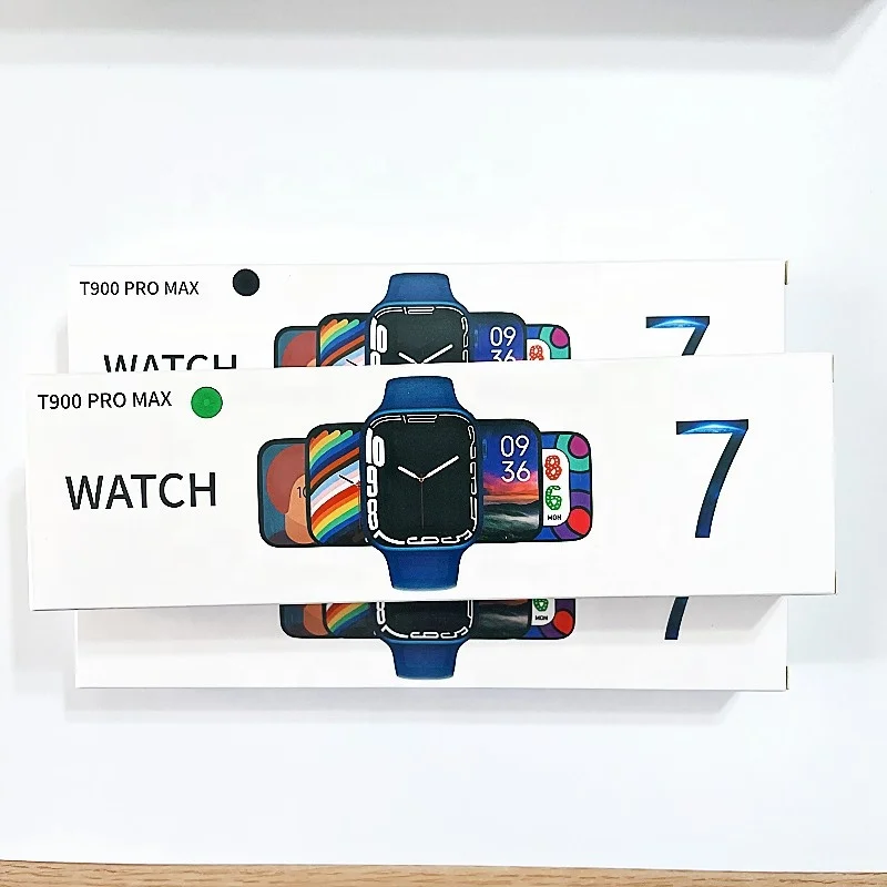 

Новинка 2022, носимые устройства, 1,71 дюйма, серия 7, умные часы t900 promax watch 7, умные часы серии 8, умные часы t900 pro max