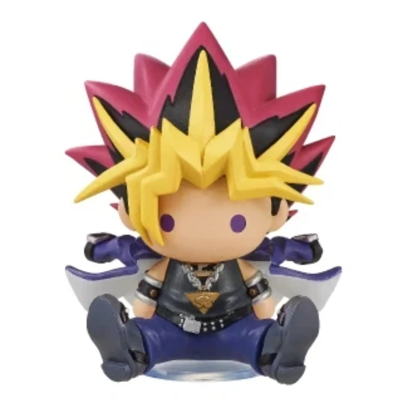 Фото Коллекционная мини-фигурка Re-Ment Blind Box Yu-Gi-Oh! Duel Monsters: Petado Friendship Edition — Юги Муто, Тёмный Маг №2