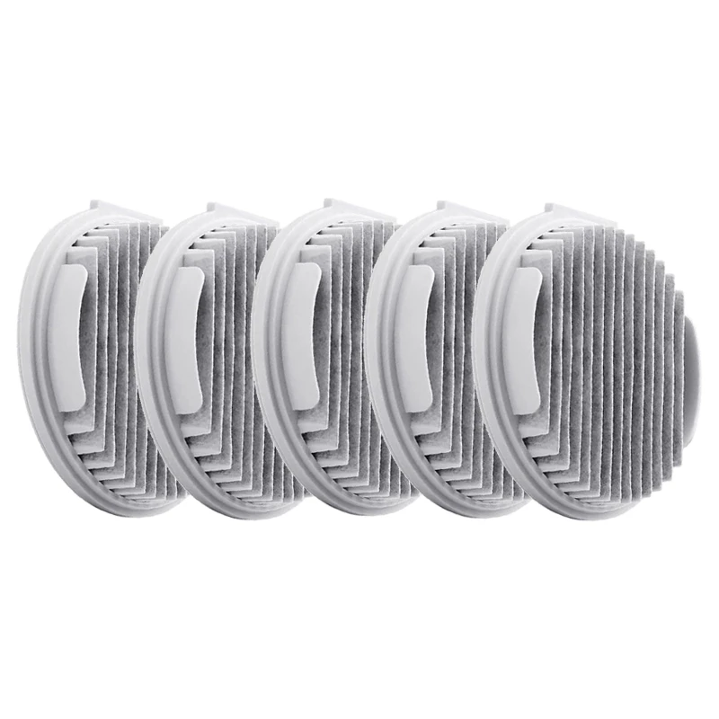 

5Pcs Hepa Filter For Xiaomi Roidmi Wireless F8 Smart Handheld Vacuum Cleaner Replacement Efficient Hepa Filters Parts