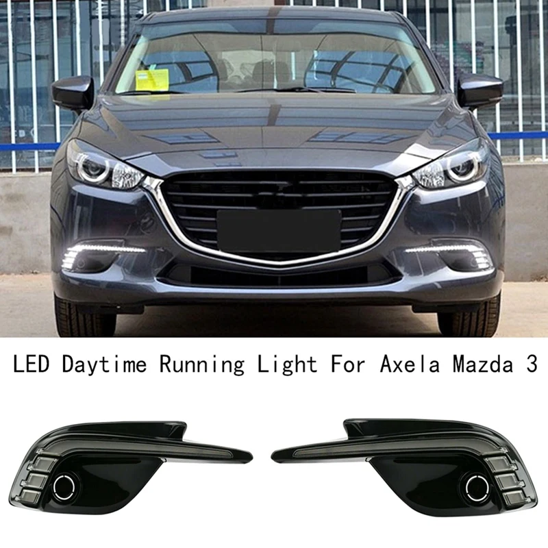 

Daytime Running Light Lamp LED Daytime Running Light With Turn Signal Light Corner Light For Mazda 3/Axela