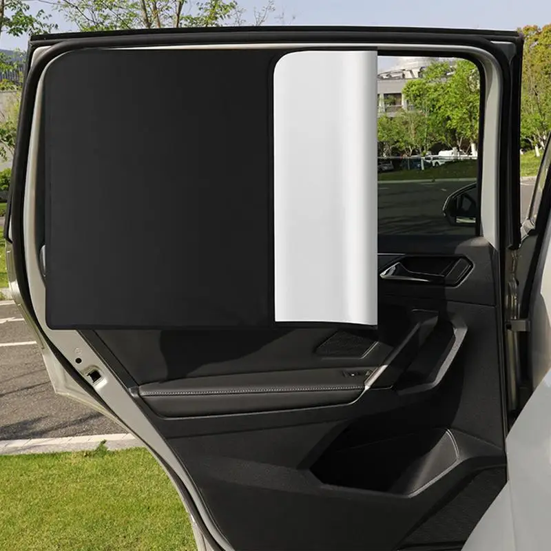 

Car Window Screen Door Covers Front/Rear Side Window UV Sunshine Cover Shade Car Mosquito Net Auto Interior Accessories Magnetic