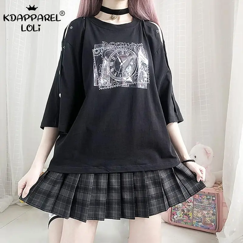 Женская хлопковая футболка с коротким рукавом милый топ открытыми плечами для