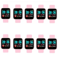 wholesale 10pc y68 d20 smart watch male female free shipping put photo heart rate waterproof best smart watch iwo 13 y68d20 pro