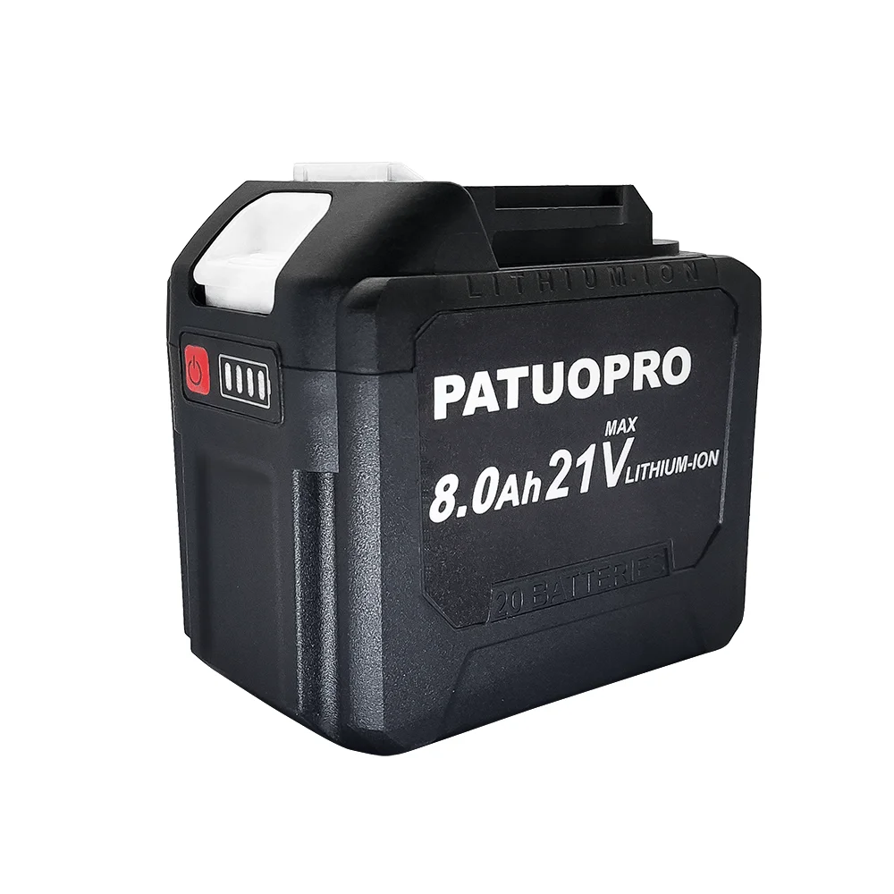 

Литиевая батарея PATUOPRO 18-21V 2.0/4.0/6.0/8.0Ah для Makita
