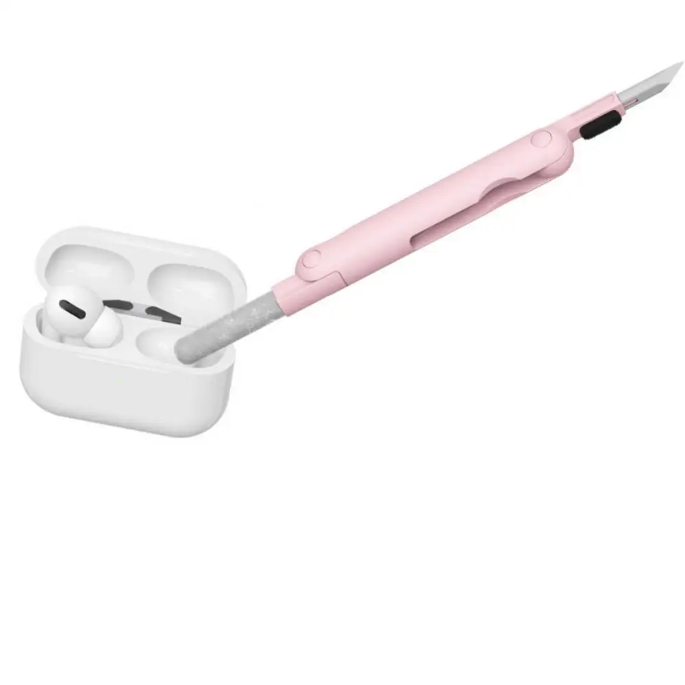 

Portable Cleaning Pen Brush Bluetooth Earphones Case Foldable Cleaning Tools For Huawei Samsung MI Cleaner Kit