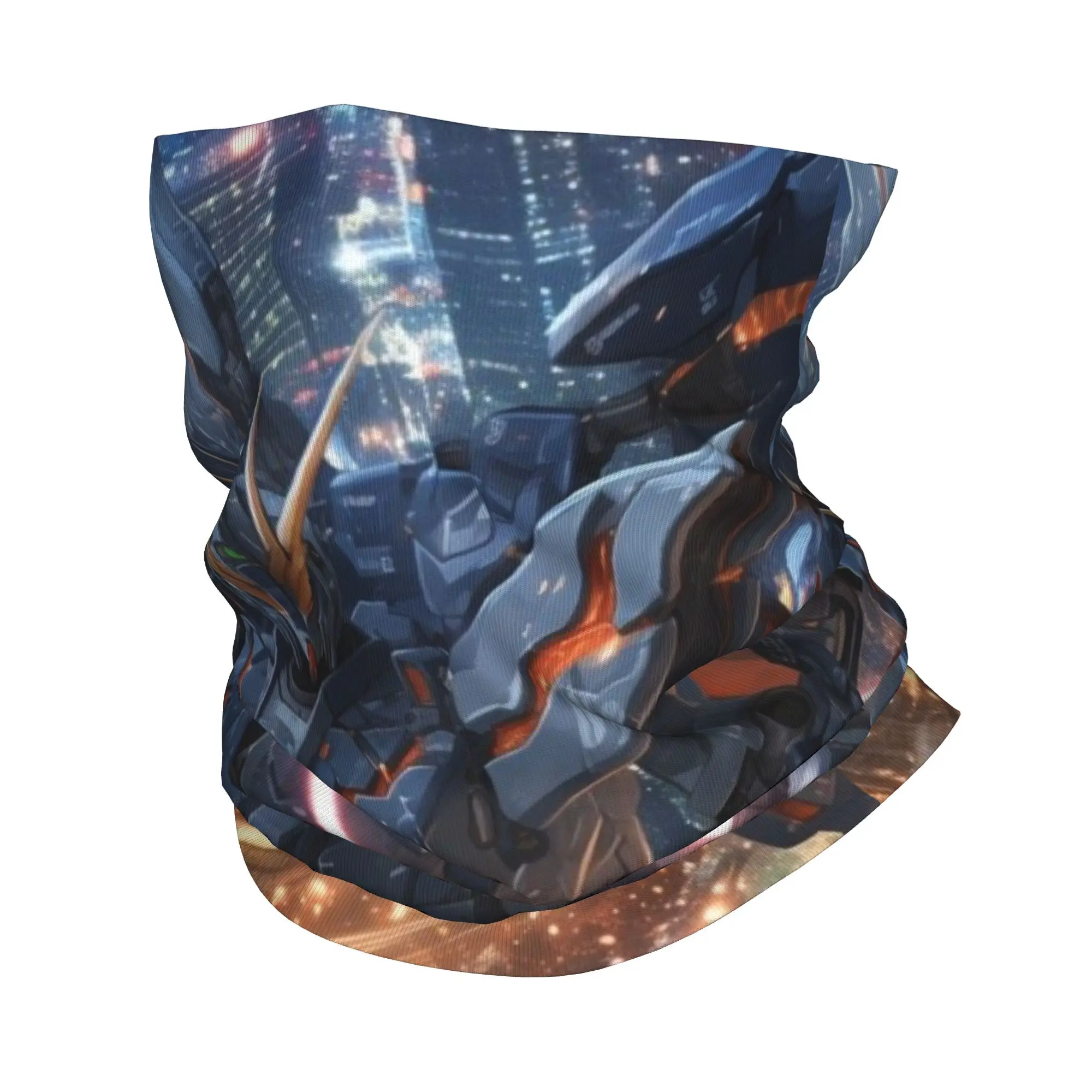 Фото Robot Movies (24) Bandana Gaiter Club Gundam Wrap Scarf Hiking AdultWinter Neckerchief №1