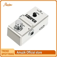 rowin nano guitar looper pedal loop pedal for electric guitar 10 minutes of looping unlimited overdub