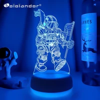 3d astronaut led night light usb cable kids bedroom decor birthday gifts for kids atmosphere desk lamp sleep lamps dropshipping