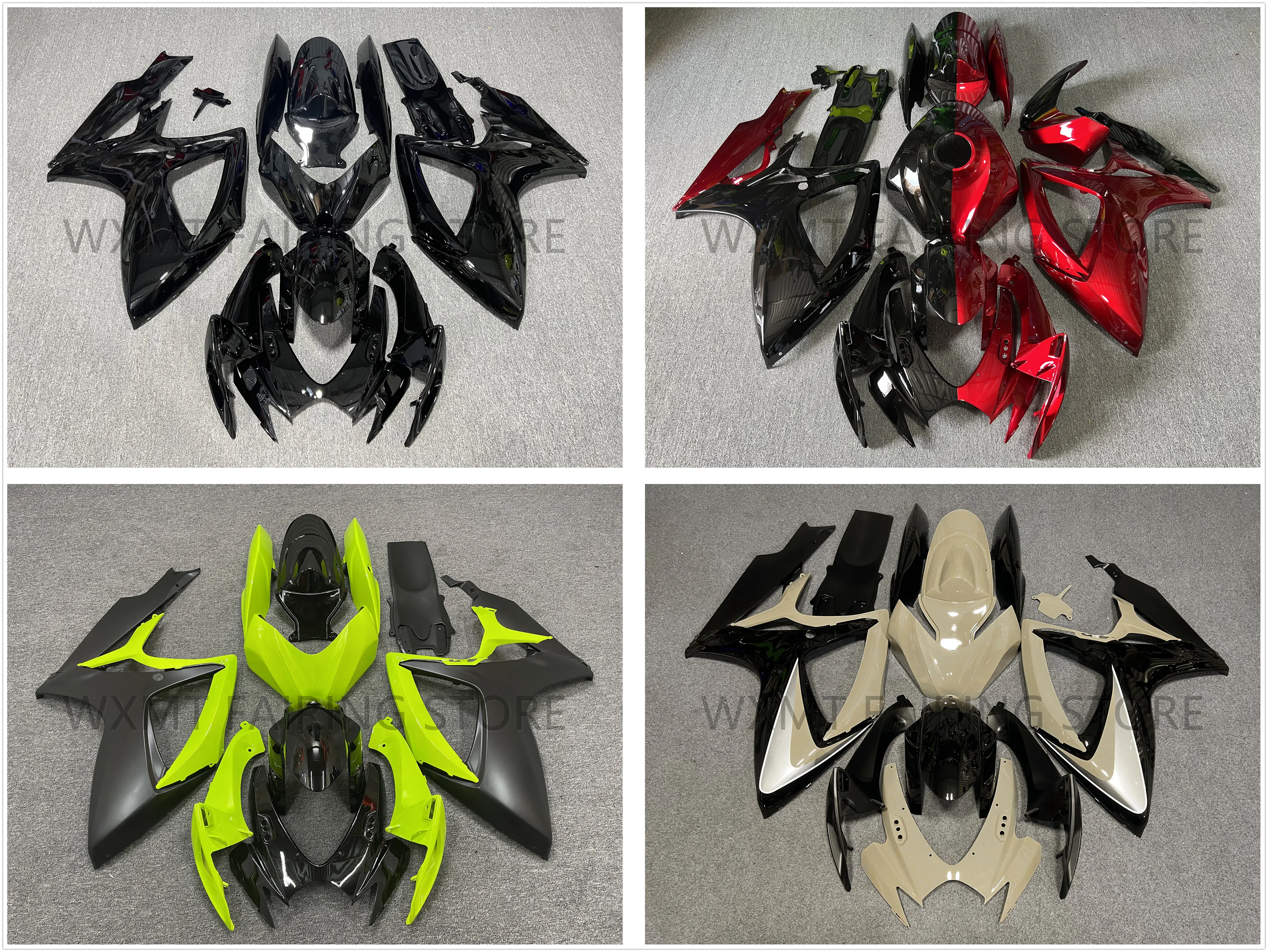 Новый комплект обтекателей для мотоцикла ABS подходит R600 750 R 600 R750 06 07 K6 2006 2007