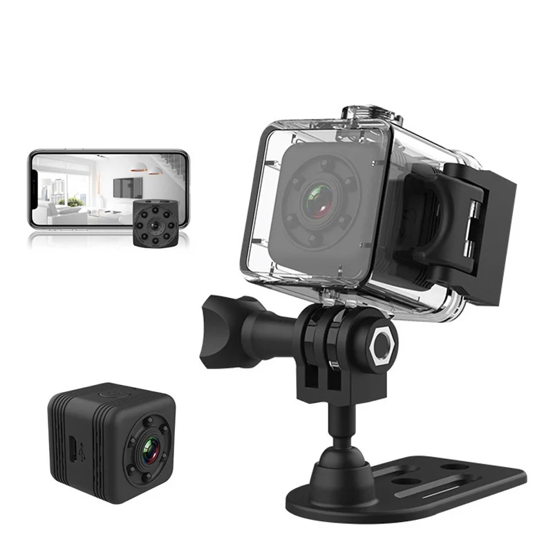 

Мини Экшн-камера SQ29Wifi Ultra HD 1080P, Спортивная камера, уличные видеокамеры, запись видео, дайвинг-камера, 30 м, водонепроницаемая, прочная