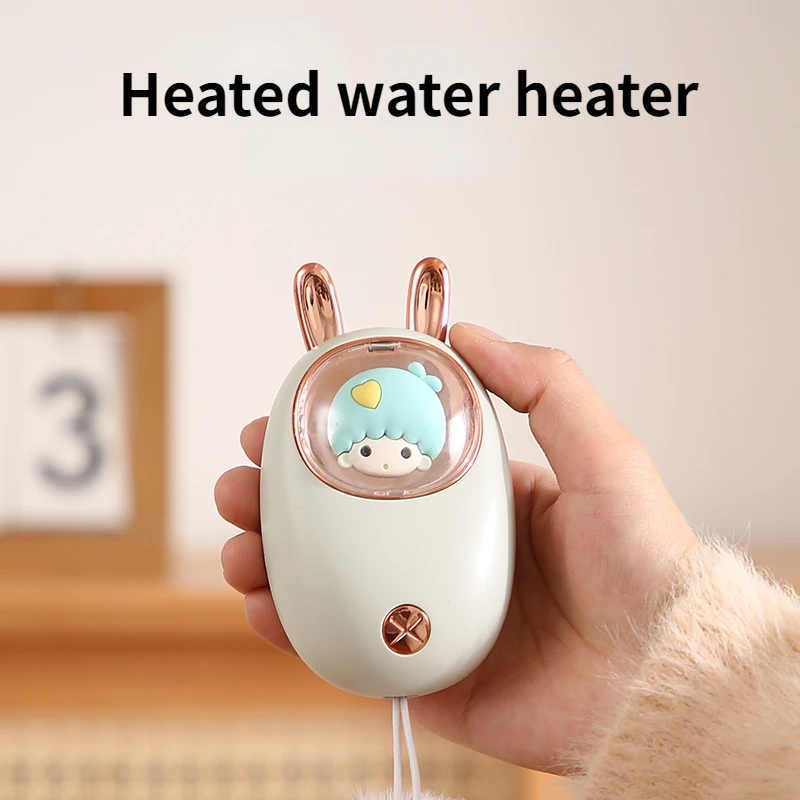 

Heated Hand Warmer Rechargeable Baby Warmer Girl with Hot Water Bag Explosion Proof Cute Portable Portable 가열합니다 God Plush