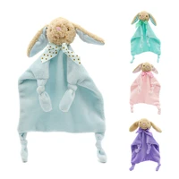 1 pc baby soothe appease towel cute bunny baby saliva towel sleeping dolls toy for newborn soft stuffed comforting gift
