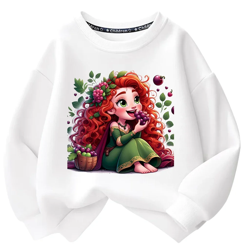 Нашивки с принтом принцессы Диснея Мерида для одежды виниловая переносная тепла