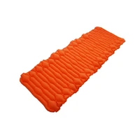 outdoor camping hiking tent sleeping pad bright orange camouflage with pillow inflatable moisture proof sleeping pad