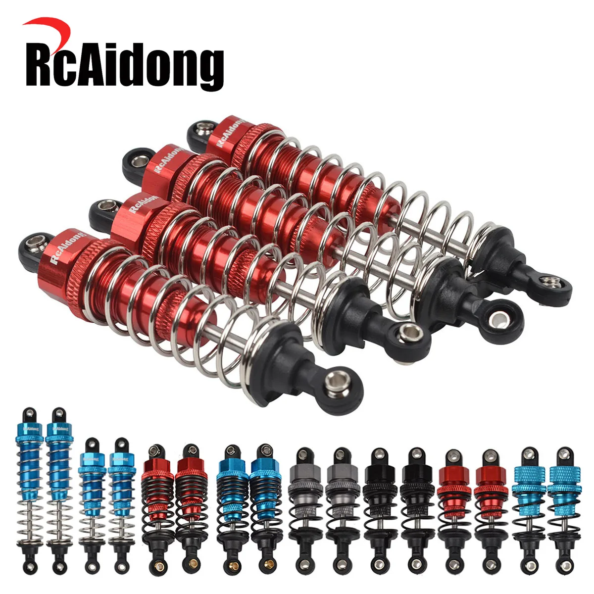 

NEW 55mm/60mm/73mm/90mm Aluminum Shocks Absorbers Damper for HSP HPI 1/10 Scale RC Car On-Road Monster Truck Off Road Buggy