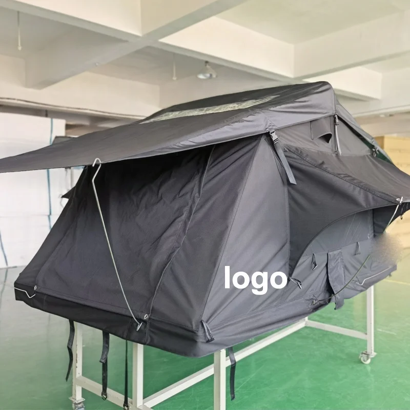 

Высококачественная Черная мягкая на крышу палатка для кемпера 4x4 алюминиевая сотовая панель на крышу палатка на крышу тент на крышу