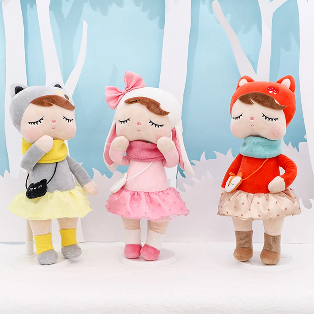 Metoo Doll Plush Toys For Girls Baby Cute Rabbit Animals Beautiful Dreamy Angela Stuffed Toy Birthday Gifts Kids | Игрушки и хобби