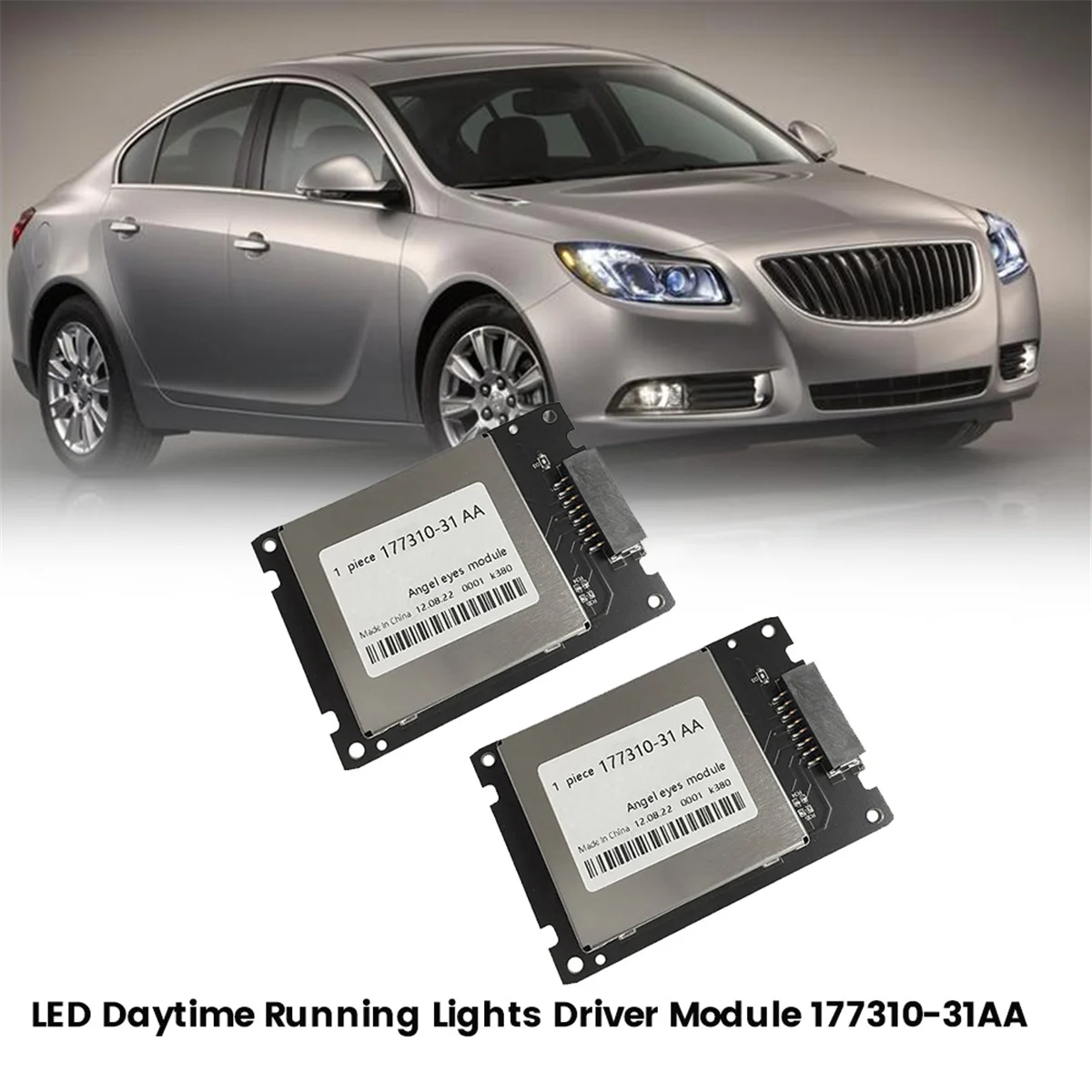 2 шт. модуль драйвера светодиодных фар 177310 -31AA для Buick Regal Opel Astra J GTC Управление