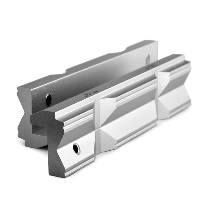 

Новинка, фрезерование с ЧПУ, фрезерный набор с твердыми губками, V-образные губки, алюминиевый сплав, 4 или 6 дюймов, новый фрезерный набор с ЧПУ, фрезерование с твердыми губками