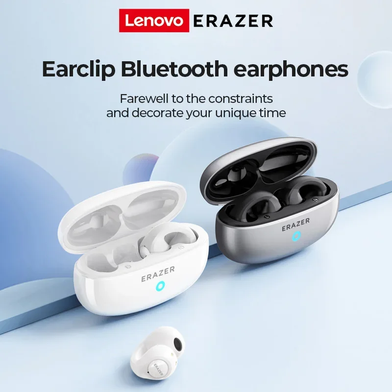 Фото ERAZER XT83 II TWS Беспроводные наушники Bluetooth 5,3 Наушники с зажимом для ушей Дизайн с сенсорным управлением HD Голосовые наушники Спортивная гарнитура 2023 №3