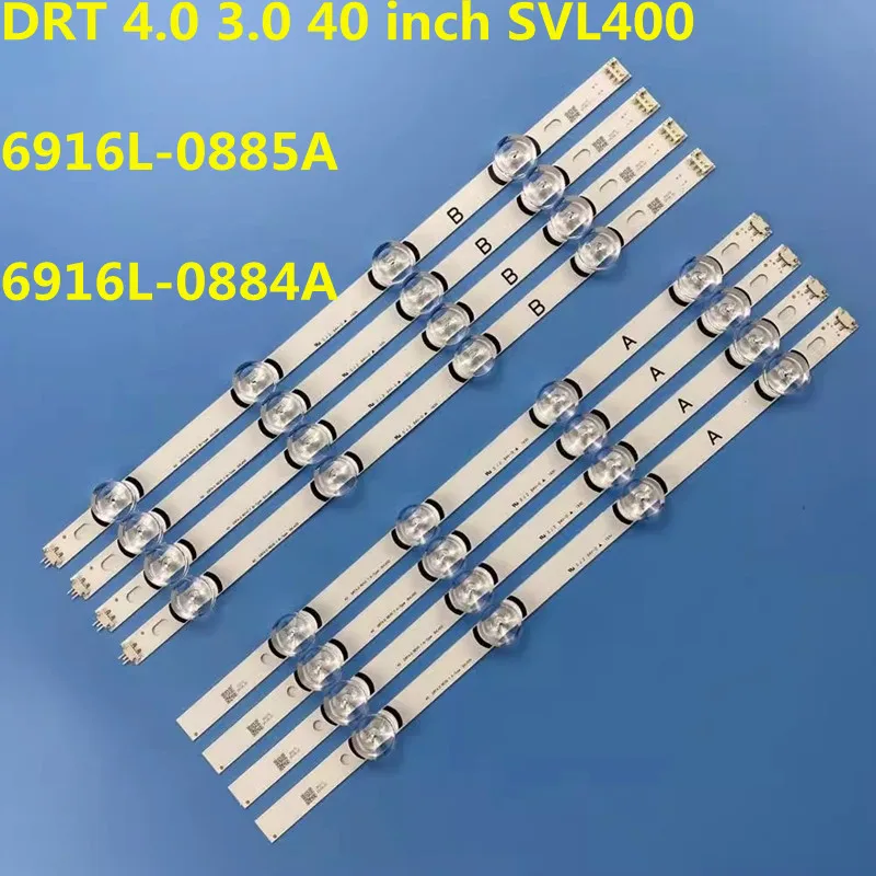 

Светодиодная лента DRT 4,0 3,0 40 дюймов SVL400 6916L-0885A 6916L-0884A для 40LF630V 40LF6300 40LH5300 40LH5700 40LF6350 40LF570V 40LF631V