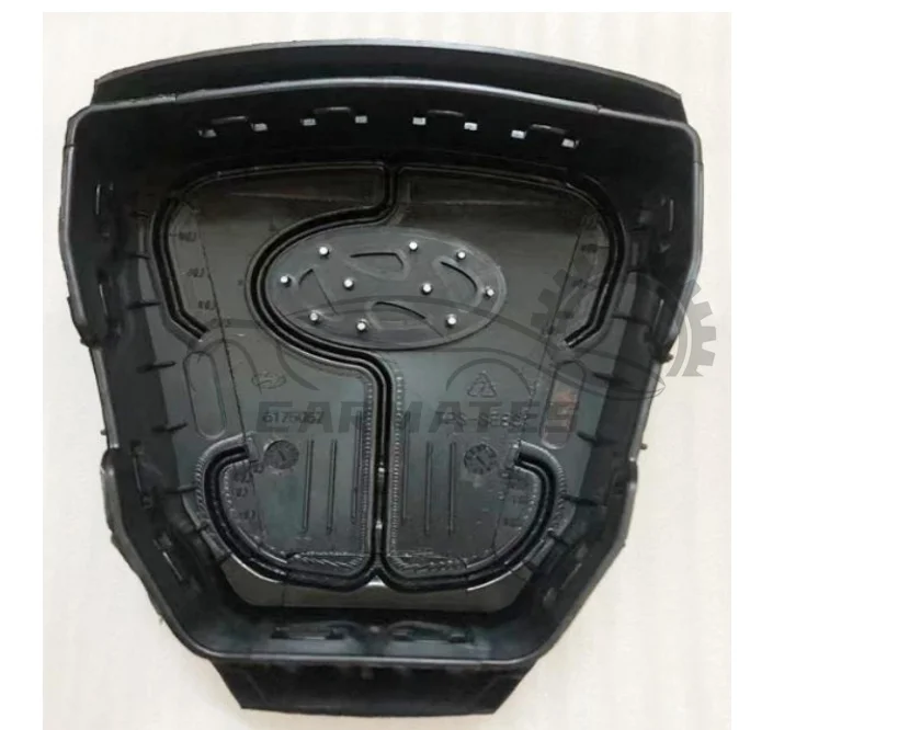 Чехол на руль для Hyundai i20 c 2009 хромированный логотип декоративная крышка