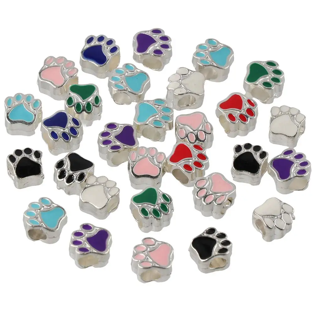 

alloy Enamel Loose Chram Pendant for Jewelry making multicolor Loose Chram Beads Alloy Enamel Chram Jewelry Accessories