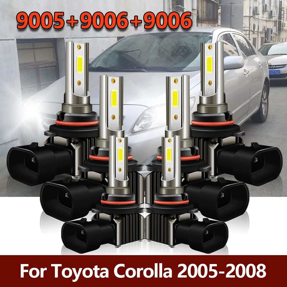 

Мини-фары для Toyota Corolla 9005 9006 2005 2006 2007