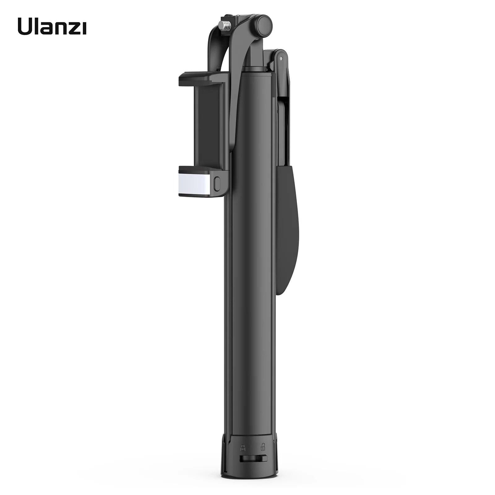 

Ulanzi MT-53 160cm Selfie Stick Tripod Extendable Aluminum Alloy Anti-shake 360° Rotating with Phone Holder Light Remote Shutter