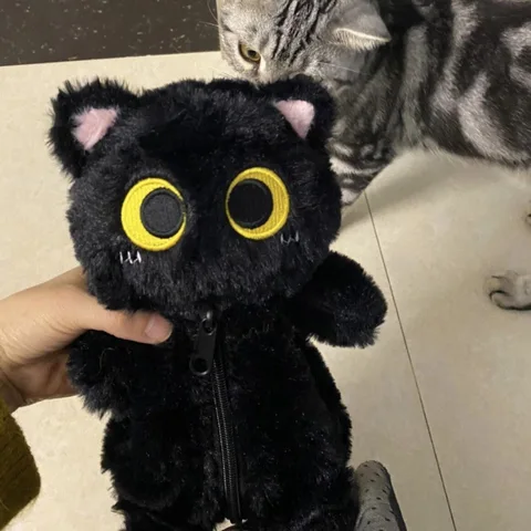 Пластиковый пенал Cat Ins серый