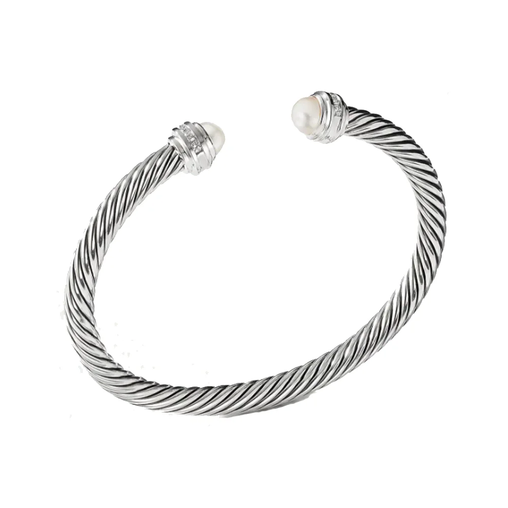 YS New Fashion Color Hip Hop silver Bracelet Female Adjustable Rust Proof Jewelry Party Personality Accessories Gift