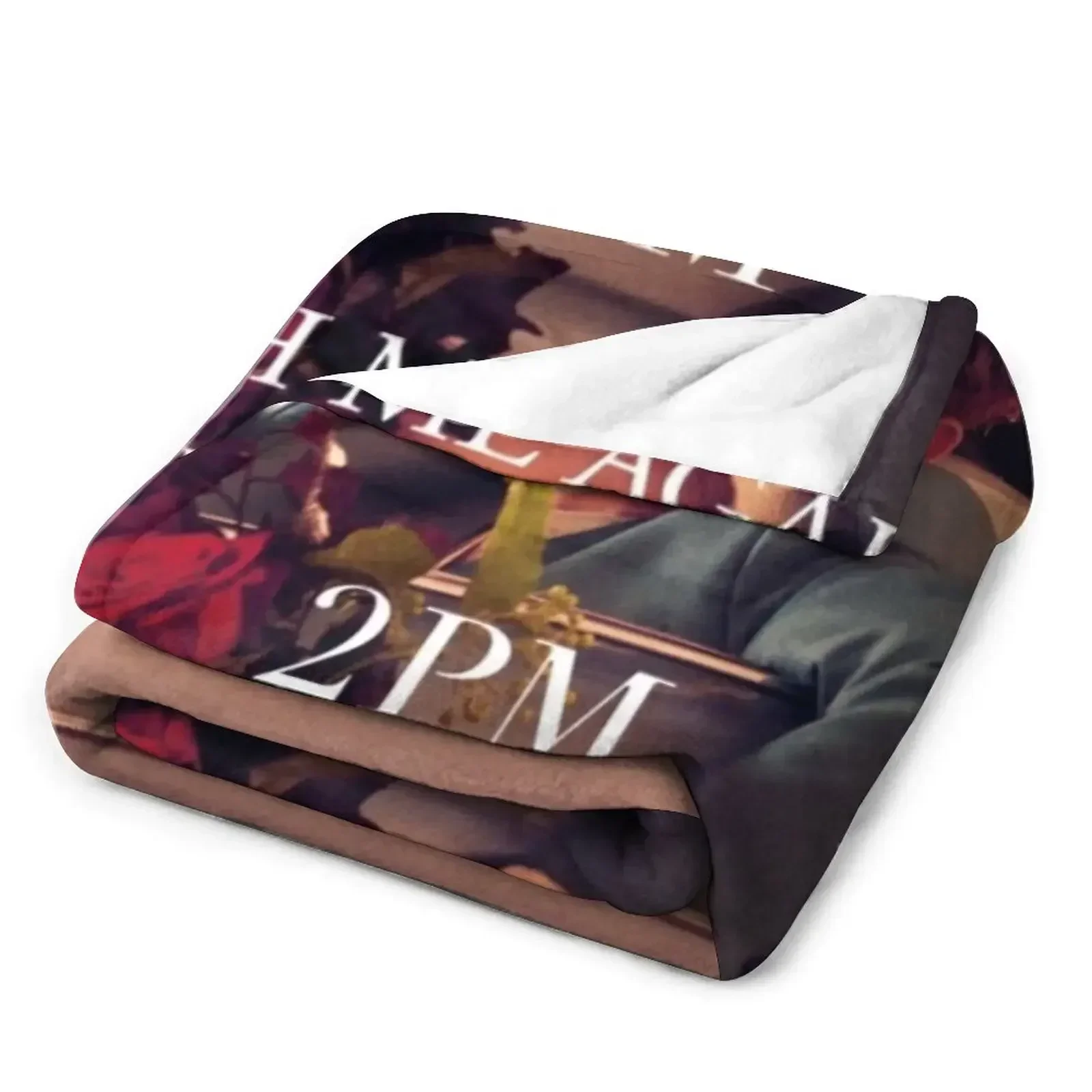 2PM With Me Again — одеяло WOOYOUNG милые одеяла в стиле манга