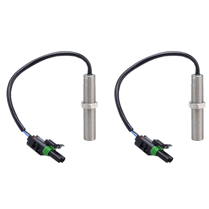 

2Pcs 3034572 Magnetic Pickup Mpu Generator Speed Sensor Rotational Speed Sensor Rpm For Generator Set