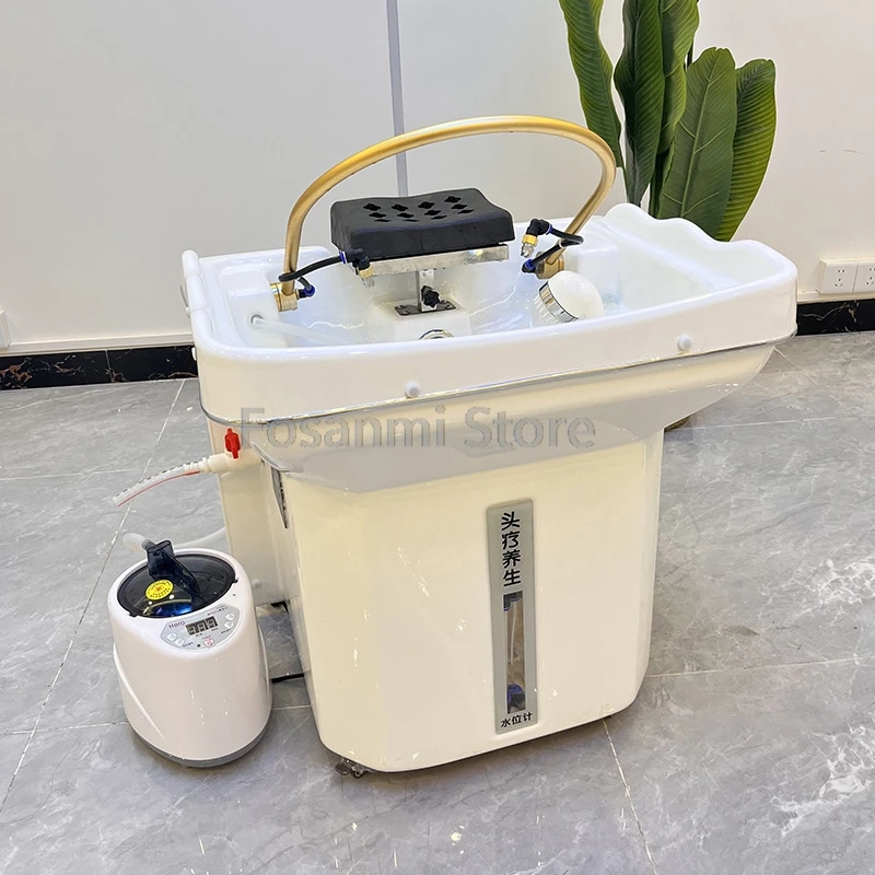 Съемная головка спа-шампунь кресло для парикмахерской комфортная маленькая