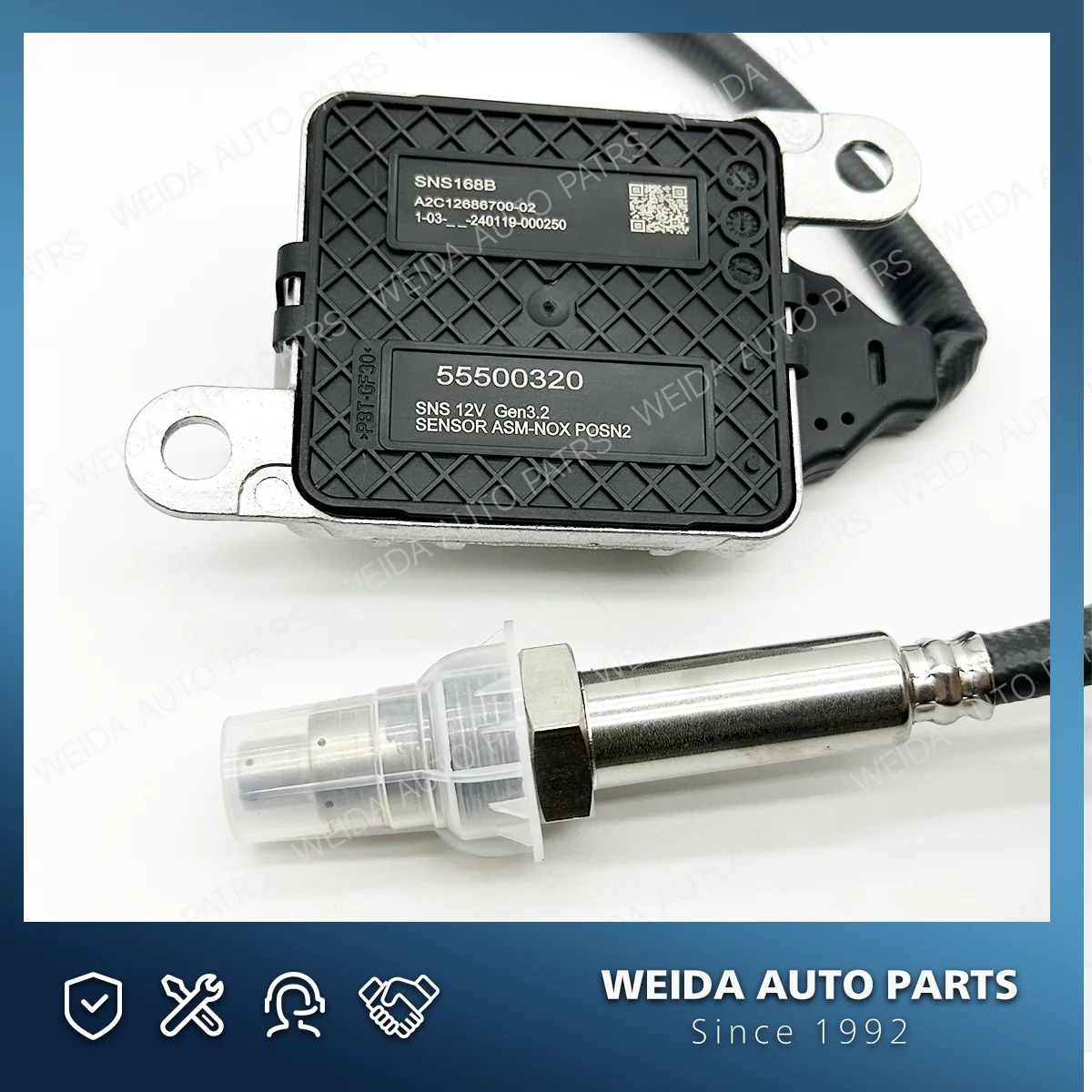 

Датчик NOX 55500320 Для Vauxhall Opel Insignia A 2.0 CDTI 170HP B20DTH 2009-2017 55495341 55487270 5WK97419 55589458 55510098